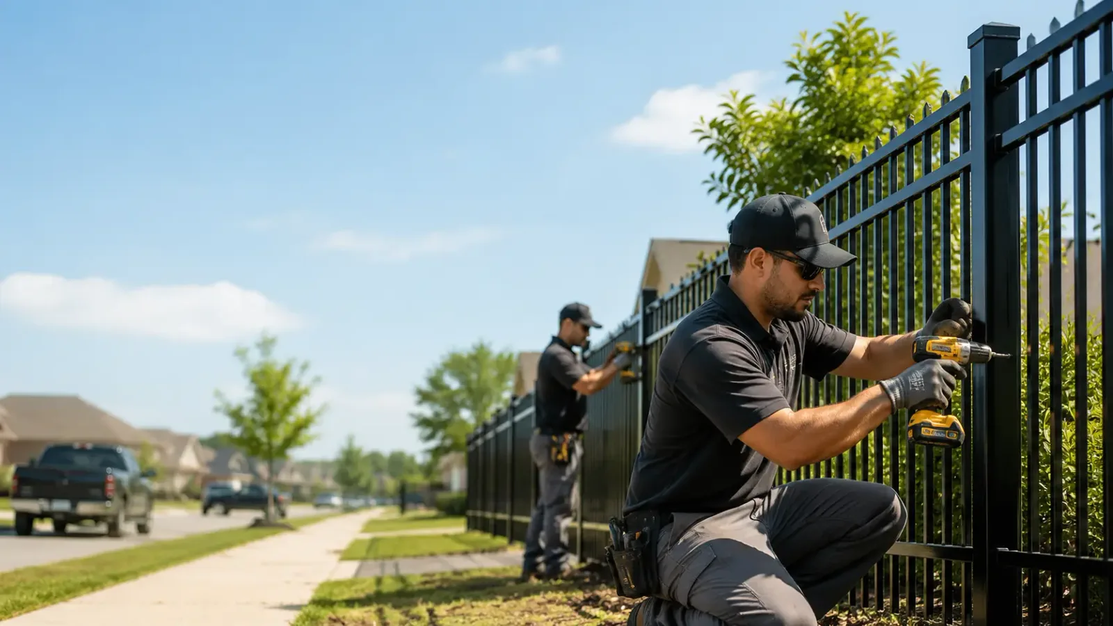 Metal Fence Installation in Murchison, TX